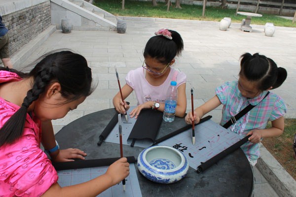 碑林博物馆举办“欢乐碑林 体验传统”夏令营(图3)
