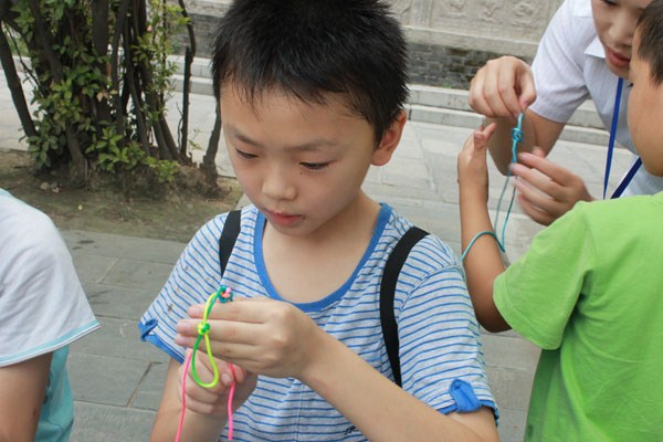 碑林博物馆举办“欢乐碑林 体验传统”夏令营(图1)