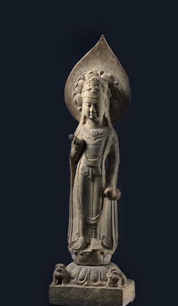 菩萨立像(图1)