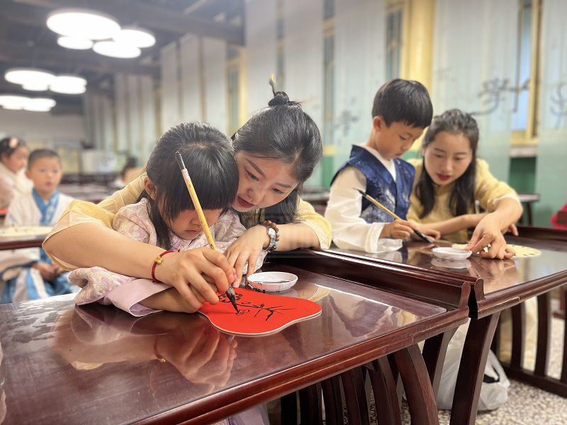 西安碑林博物馆举办六一儿童节亲子教育活动(图3)
